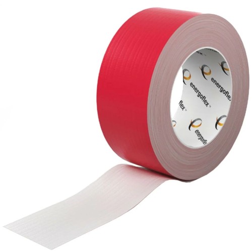 Лента армированная 48мм х 25м самоклеящаяся красная Energoflex Energopro в Санкт-Петербурге