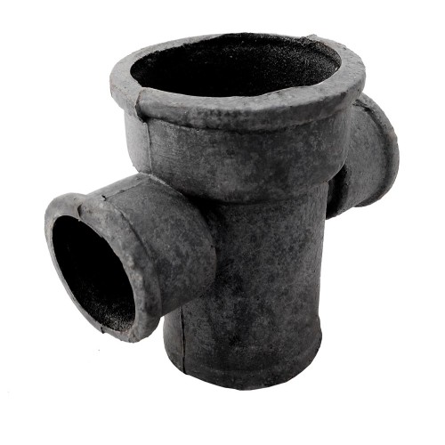 Крестовина чугунная канализационная прямая Ду 100-100-100 90гр б/н одноплоскостная ГОСТ 6942-98 в Санкт-Петербурге