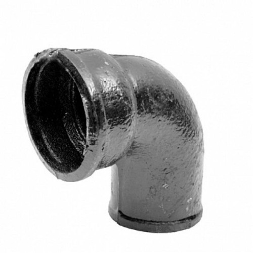 Колено чугунное канализационное Ду-100 90гр б/н ГОСТ 6942-98 в Санкт-Петербурге