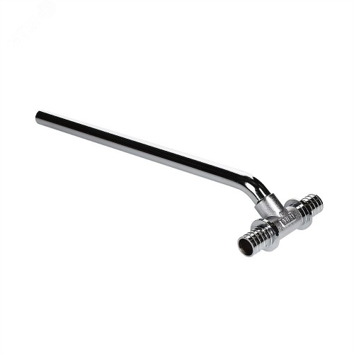 Тройник нержавеющий Дн 16-15-16 L=500мм для подключения радиатора RAUTITAN Rehau в Санкт-Петербурге