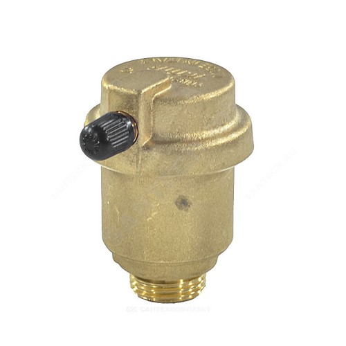 Воздухоотводчик автоматический латунный Ду-10 (3/8") Ру-10 НР (НАР) прямой О-кольцо OR 499 в Санкт-Петербурге