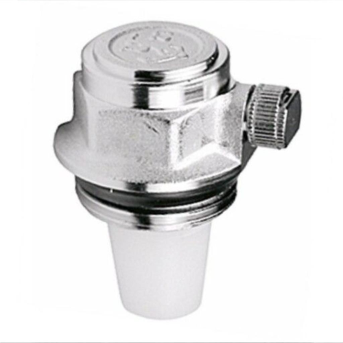 Воздухоотводчик автоматический латунный Ду-25 (1") Ру-10 НР (НАР) угловой левый для радиатора Icma 716 в Санкт-Петербурге