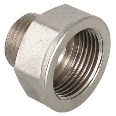 Футорка нержавеющая обратная НР-ВР Ру 16 AISI 304 15 мм 3/8"