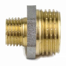 Ниппель латунный переходной НР Aquasfera 10 мм 1/2"