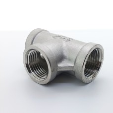 Тройник чугунный переходной оцинкованный ВР (ВН) 50 мм 1 1/4" ГОСТ 8949-75