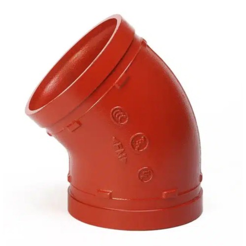 Отвод (колено) 90 градусов под муфту грувлок Ду-40 (Дн 48) Ру-25 XGQT03 в Санкт-Петербурге