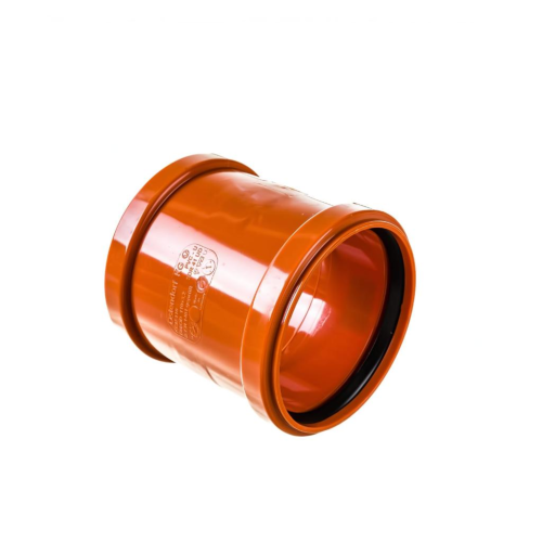 Муфта канализационная PP-B ремонтная коричневая Дн 160 б/нап в/к RTP (РосТурПласт) в Санкт-Петербурге