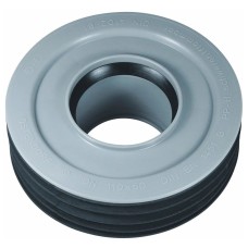 Переход канализационный PP-H внутренний серый Дн 110-75 б/нап для установки в раструб Ostendorf HT HTRI