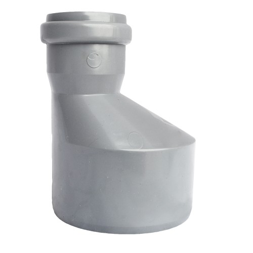 Переход канализационный PP-M эксцентрический белый Дн 110-50 бесшумный б/нап в/к RTP (РосТурПласт) в Санкт-Петербурге