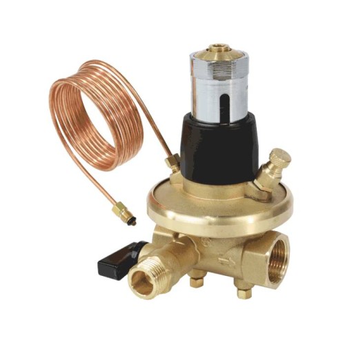 Клапан балансировочный латунный автоматический с внутренней резьбой 1,6 МПа Aquasfera EURO Aquasfera 20 мм в Санкт-Петербурге