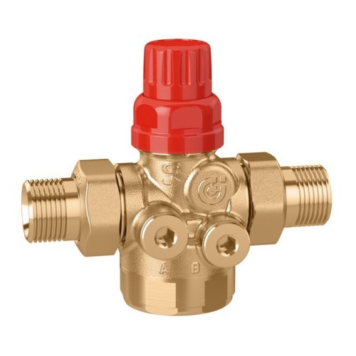 Клапан балансировочный латунный комбинированный с внутренней резьбой 1,6 МПа R206A-1 Giacomini 25 мм в Санкт-Петербурге