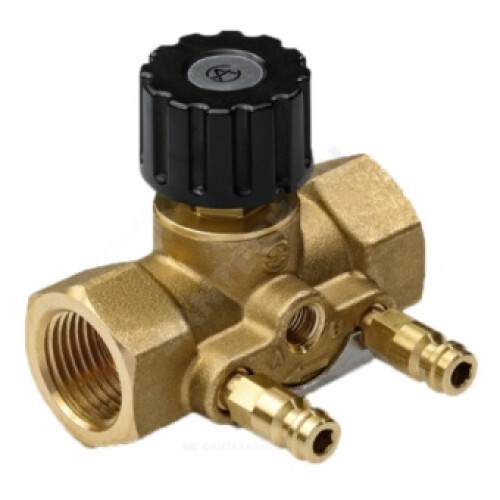 Клапан балансировочный латунный ручной с внутренней резьбой 1,6 МПа Aquasfera EURO Aquasfera 25 мм в Санкт-Петербурге