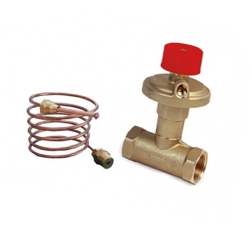 Клапан балансировочный латунный автоматический с внутренней резьбой 2,5 МПа R206C-1 Giacomini 25 мм в Санкт-Петербурге