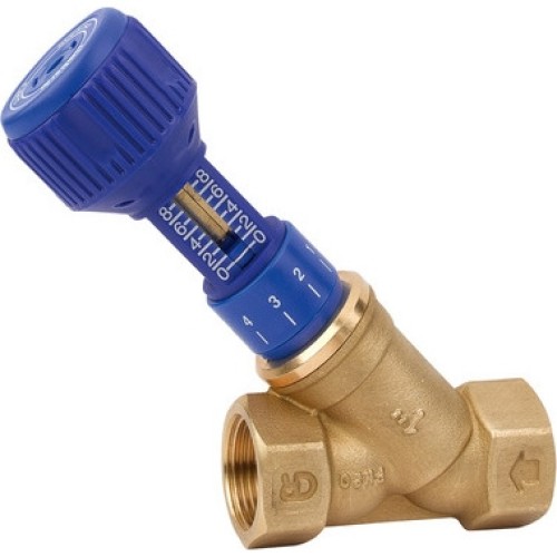 Клапан балансировочный латунный ручной с внутренней резьбой 2,0 МПа CIM 787OT Cimberio 25 мм в Санкт-Петербурге