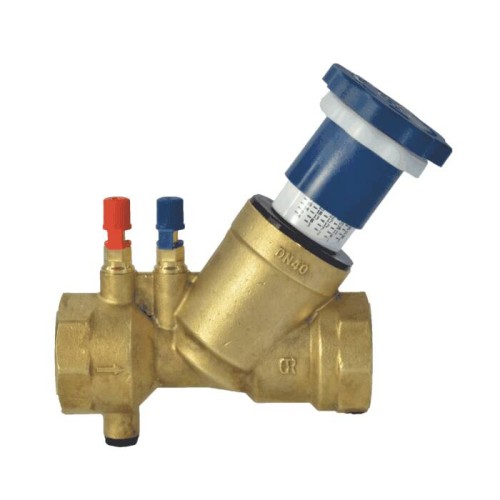 Клапан балансировочный латунный ручной с внутренней резьбой 2,5 МПа OR 25 мм в Санкт-Петербурге