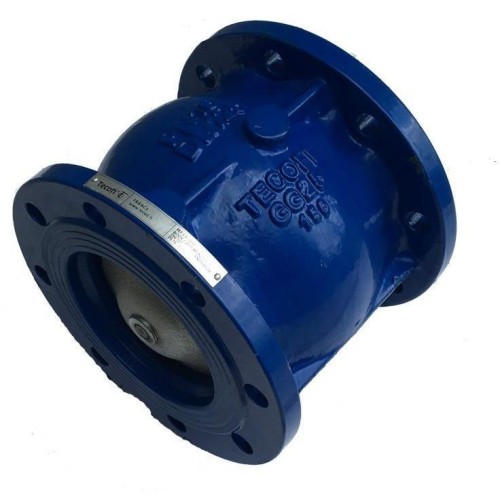 Клапан обратный чугунный осевой пружинный фланцевый 1,6 МПа CA3241 Tecofi 80 мм в Санкт-Петербурге