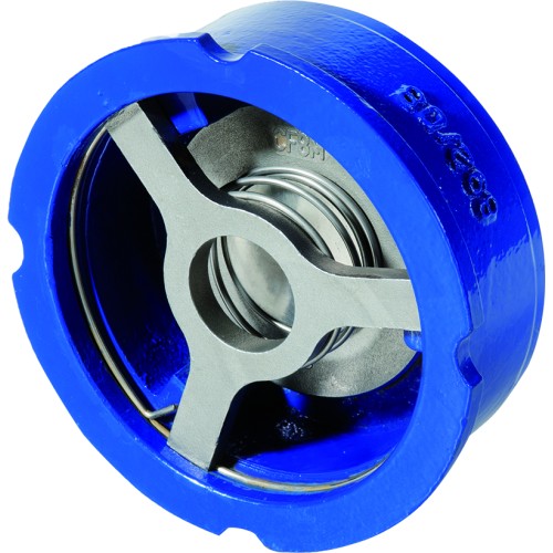 Клапан обратный чугунный осевой пружинный межфланцевый 1,6 МПа NVD-802R Ридан 100 мм в Санкт-Петербурге