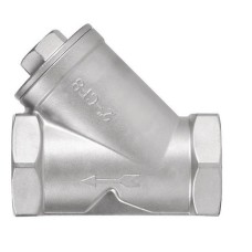 Клапан обратный нержавеющий Y-тип с внутренней резьбой 4,0 МПа NK-YC NK 25х88 мм