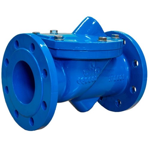 Клапан обратный чугунный поворотный фланцевый EPDM 1,6 МПа Benarmo 100 мм в Санкт-Петербурге