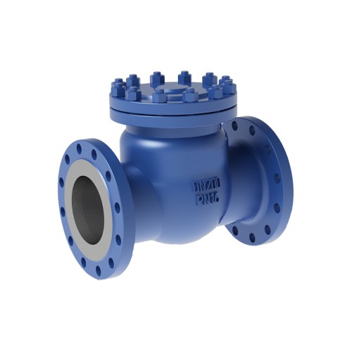 Клапан обратный стальной поворотный фланцевый 1,6 МПа 19с76нж ЧАЗ 80х310 мм ГОСТ 33423-2015 в Санкт-Петербурге