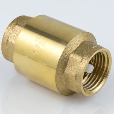 Клапан обратный латунный осевой пружинный с внутренней резьбой 2,5 МПа NRV-R Ридан 25 мм 1"