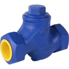 Клапан обратный чугунный подъемный с внутренней резьбой 1,6 МПа V277 Zetkama 15х90 мм