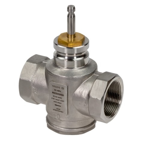 Клапан регулирующий нержавеющий трехходовой с внутренней резьбой 2,5 МПа VRB-3R Ридан 15х85 мм 1/2" в Санкт-Петербурге