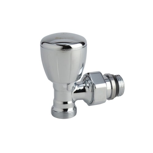 Клапан термостатический микрометрический угловой Ду-15 (1/2"-16) Ру-16 НР (НАР) T431C Giacomini в Санкт-Петербурге