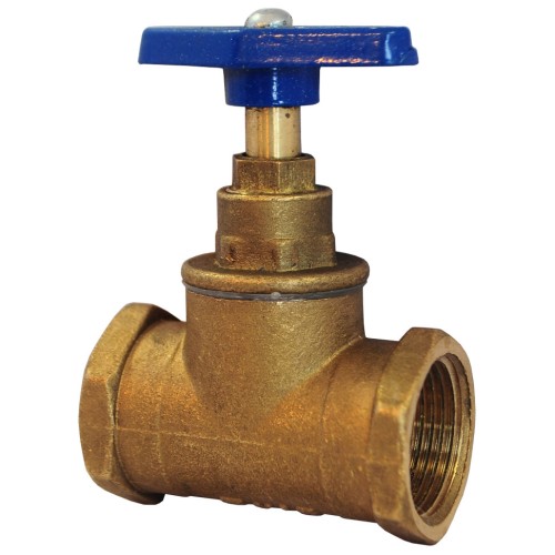 Клапан запорный латунный с внутренней резьбой 1,6 МПа 15б3р Цветлит 32х83 мм ТУ 206-3973235-01-93 в Санкт-Петербурге