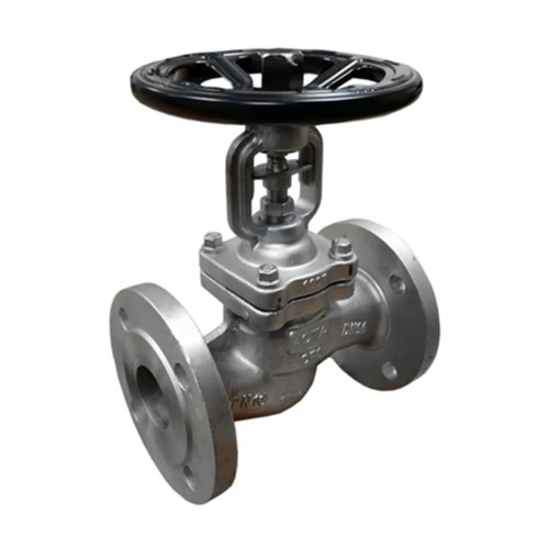 Клапан запорный сильфонный нержавеющий фланцевый 4,0 МПа KV35 Гранвент 150 мм в Санкт-Петербурге