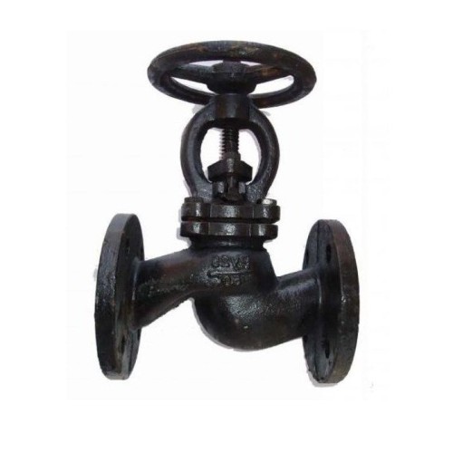 Клапан запорный сильфонный чугунный фланцевый 1,6 МПа 234A Zetkama 25х160 мм в Санкт-Петербурге