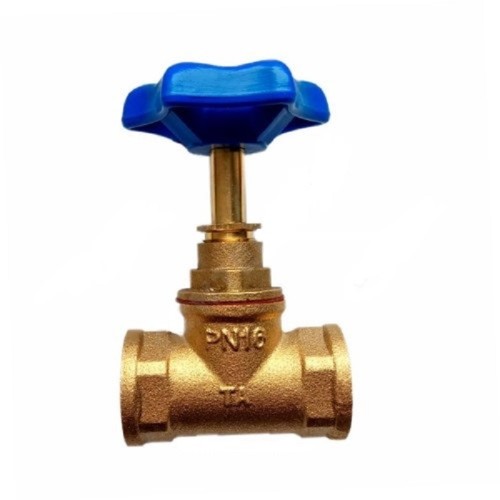 Клапан запорный латунный с внутренней резьбой 1,6 МПа 15б3р БАЗ 15х55 мм в Санкт-Петербурге