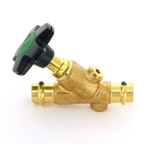 Клапан запорный бронзовый пресс 1,6 МПа Viega 25 мм в Санкт-Петербурге