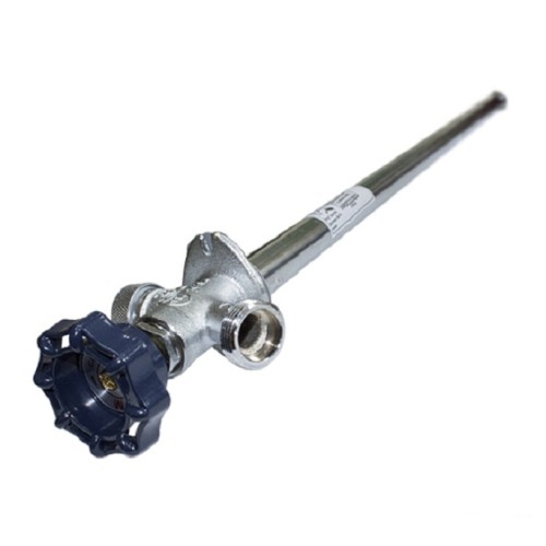 Кран запорный латунный незамерзающий стандартнопроходной без штуцера маховик НР Ру 10 15х450 мм 3/4" в Санкт-Петербурге