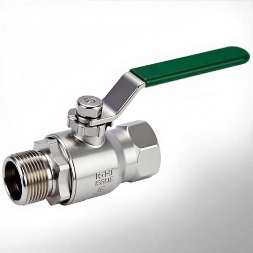 Кран запорный латунный стандартнопроходной с ручкой-рычагом ВР-НР Ру 42 R254WL Giacomini 10 мм 3/8" в Санкт-Петербурге