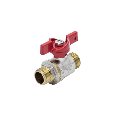 Кран запорный латунный полнопроходной с ручкой-бабочкой ВР-НР Ру 40 BV.514 MVI 20 мм 3/4" в Санкт-Петербурге