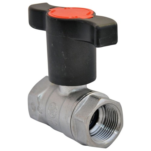 Кран шаровый латунный с Т-рукояткой полнопроходной с удлиненной ручкой ВР (ВН) Ру 35 R851TH Giacomini 15х53 мм 1/2" в Санкт-Петербурге