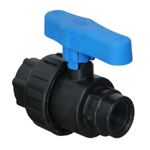 Компрессионный кран ПНД Ду-46 (2"-1 1/2") ВР (ВН) Ру-16 VALFEX в Санкт-Петербурге