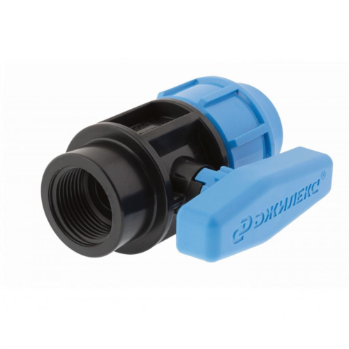 Компрессионный кран ПНД Дн 25-3/4" Ру-16 ВР (ВН) Джилекс в Санкт-Петербурге