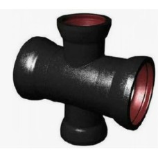 Крест раструбный КР ВЧШГ с ЦПП Ду 250-250