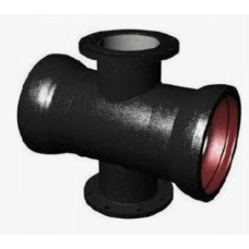 Крест раструб фланец КРФ ВЧШГ с ЦПП Ду 150-150