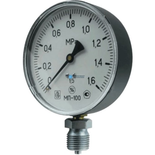 Манометр радиальный диаметр 100мм 0-40 кгс/см2 (0-4,0 МПа) М20х1,5 МП-100 Завод теплотехнических приборов в Санкт-Петербурге