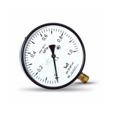 Манометр радиальный диаметр 100мм 0-10 кгс/см2 (0-1,0 МПа) М20х1,5 ДМ05-МП-3У Стеклоприбор