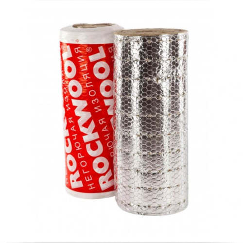 Рулон минеральная вата 90х1000-2 ROCKWOOL WIRED MAT 80 ALU в Санкт-Петербурге