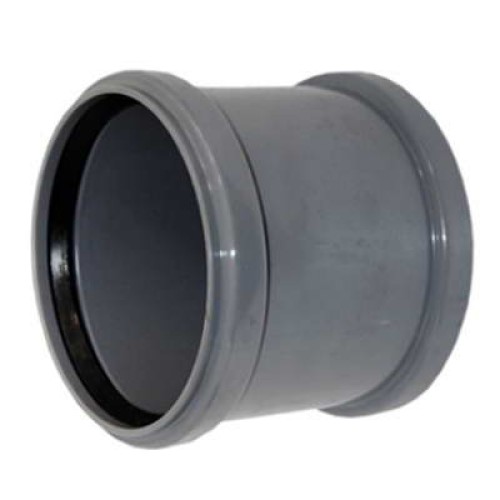 Муфта НПВХ (ПВХ) ремонтная Дн 50 серая безнапорная в/к ТУ 6-49-33-92 Агригазполимер в Санкт-Петербурге
