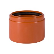 Переход НПВХ (ПВХ) Дн 315 коричневый безнапорный на раструб керамической трубы Ostendorf KGUSM