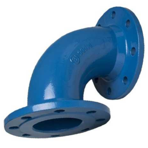 Отвод фланцевый ОФ Ду-150 30 градусов ВЧШГ с ЦПП цинк+AL ГОСТ ISO 2531-2012 в Санкт-Петербурге