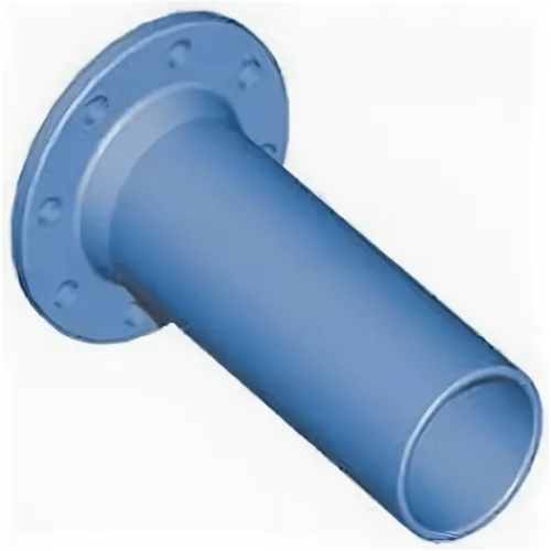 Патрубок фланец-гладкий конец ПФГ Ду-200 (L=1200) ВЧШГ с ЦПП цинк+AL ГОСТ ISO 2531-2012 в Санкт-Петербурге