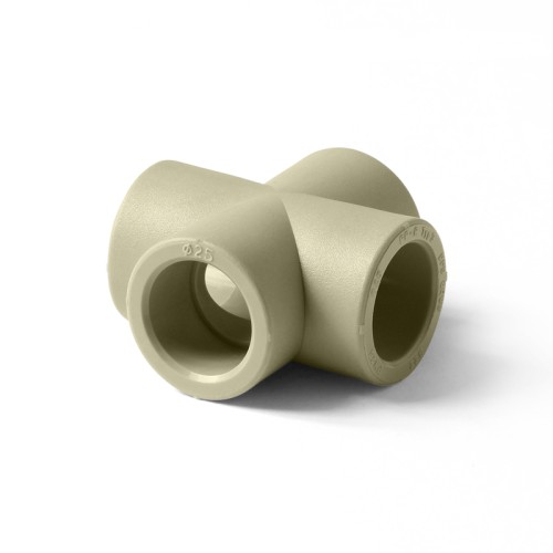 Крестовина PP-RCT серая Дн 40 Wavin Ekoplastik в Санкт-Петербурге