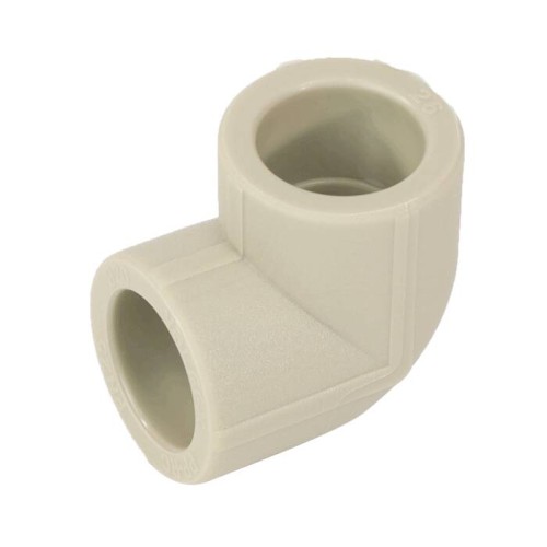 Угольник PP-RCT серый Дн 90 90гр Wavin Ekoplastik в Санкт-Петербурге